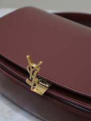 Saint Laurent Voltaire Shoulder dark red Size 24x15x5cm - 5
