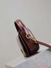 Saint Laurent Voltaire Shoulder dark red Size 24x15x5cm - 3