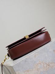 Saint Laurent Voltaire Shoulder dark red Size 24x15x5cm - 2