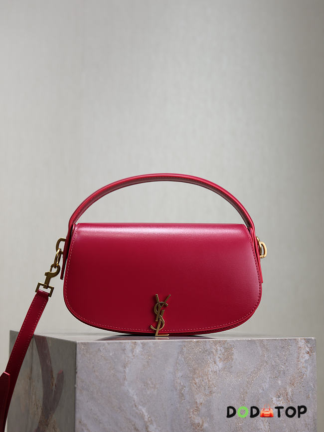 Saint Laurent Voltaire Shoulder bag red Size 24x15x5cm - 1