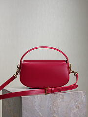Saint Laurent Voltaire Shoulder bag red Size 24x15x5cm - 6