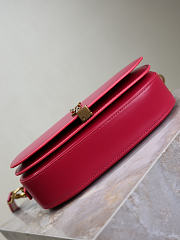 Saint Laurent Voltaire Shoulder bag red Size 24x15x5cm - 3