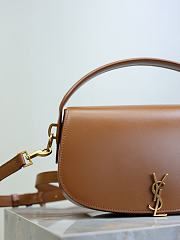 Saint Laurent Voltaire Shoulder bag brown Size 24x15x5cm  - 4