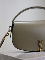 Saint Laurent Voltaire Shoulder bag gray Size 24x15x5cm - 6