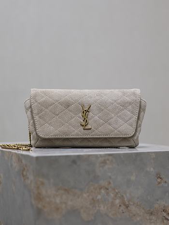 Saint Laurent Gaby Phone Holder YSL Crossbody Bag size 19x10x4.5cm