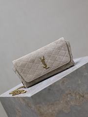Saint Laurent Gaby Phone Holder YSL Crossbody Bag size 19x10x4.5cm - 6