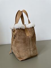 DiorAlps Dior Toujours Vertical Tote Bag brown Size 16x12x18cm - 4