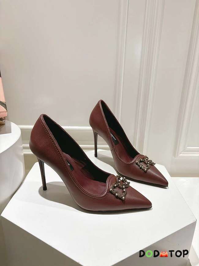 Dolcegabbana heels brown 10cm - 1