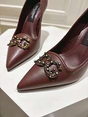 Dolcegabbana heels brown 10cm - 2