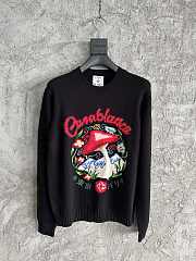 Casablanca mushroom-emblem sweater Men - 1