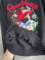 Casablanca mushroom-emblem sweater Men - 6