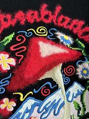 Casablanca mushroom-emblem sweater Men - 5