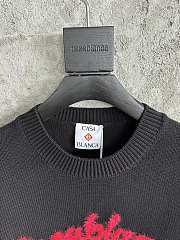 Casablanca mushroom-emblem sweater Men - 3