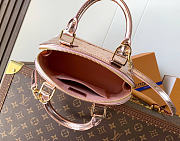 LV Ski Alma BB M26335 rose gold bag size 23.5 x 17.5 x 11.5 cm  - 2
