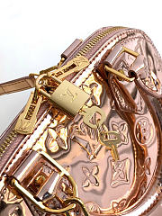 LV Ski Alma BB M26335 rose gold bag size 23.5 x 17.5 x 11.5 cm  - 6