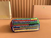 Miu Miu Crochet Multicolor Pouch Bag size 25.5x14x10cm - 5