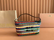 Miu Miu Crochet Multicolor Pouch Bag size 25.5x14x10cm - 3
