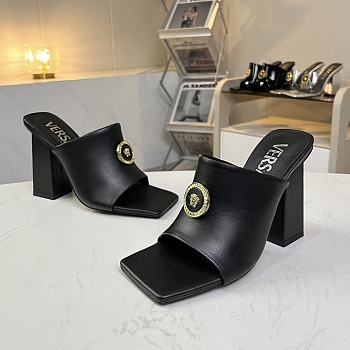 Versace La Medusa  Sandals in Leather - 6cm and 9.5cm
