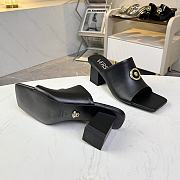 Versace La Medusa  Sandals in Leather - 6cm and 9.5cm - 6