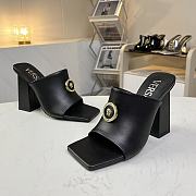 Versace La Medusa  Sandals in Leather - 6cm and 9.5cm - 4