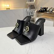 Versace La Medusa  Sandals in Leather - 6cm and 9.5cm - 3