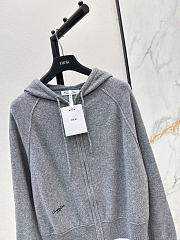 Dior Hooded Zipped Cardigan  - 2