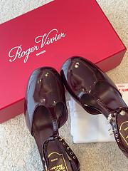Rogervivier Très Vivier Mary Jane Pumps in patent leather red 8.5cm - 6