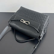 Bottega Veneta Andiamo black bag size 29x20x13cm - 6
