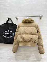 Prada down jacket beige - 6