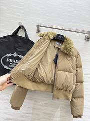 Prada down jacket beige - 4