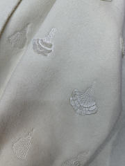 Hermes cashmere short coat white - 2