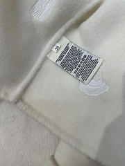 Hermes cashmere short coat white - 3