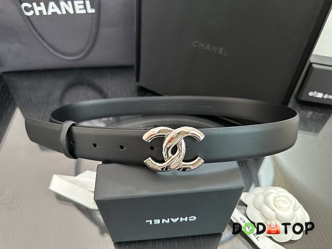 chanel belt black - 1