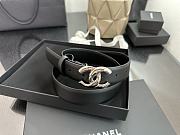 chanel belt black - 6