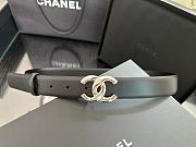 chanel belt black - 5
