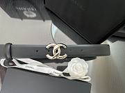 chanel belt black - 2