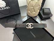 chanel belt black - 4