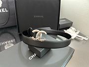 chanel belt black - 3