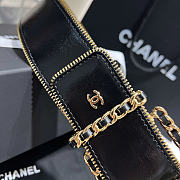chanel belt black 4cm - 2
