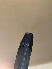 Christian Louboutin  Cassia Nodo Botta 100 mm Boots - Shiny calf leather - Black - Women - 4