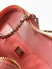 Chanel heart bag pink size 18x16.5x6.5cm - 3