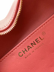 Chanel heart bag pink size 18x16.5x6.5cm - 2