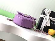 Chanel heart bag size 18x16.5x6.5cm - 6