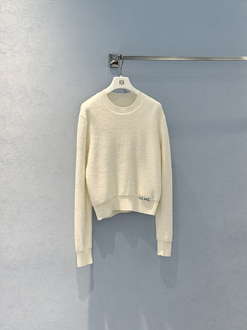 Loewe white sweater 