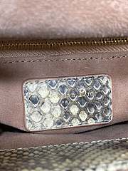 Dior lady brown bag size 17cm - 6