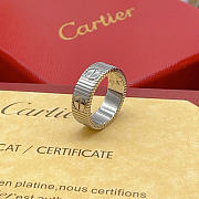 Cartier LOVE Ring silver - 1