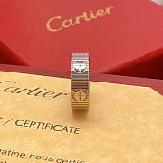Cartier LOVE Ring silver - 4