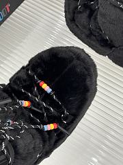 Moon Boot Icon Faux-Fur Boot Black Beads - 4