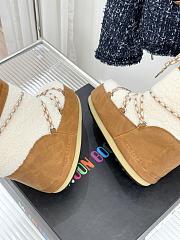 Moon Boot Shearling Light Moon Boots - 6