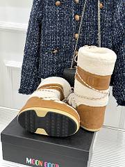 Moon Boot Shearling Light Moon Boots - 5